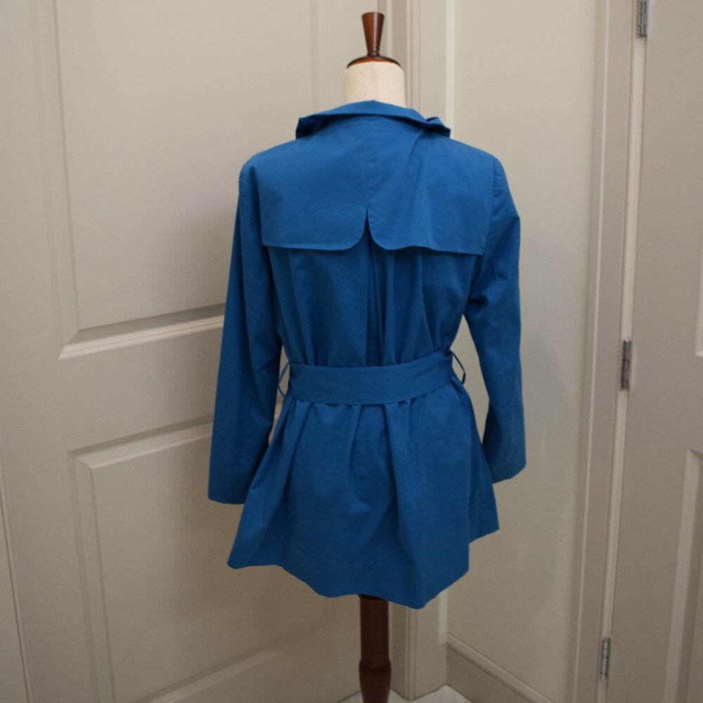 Lavia18 - Blue Wrap Coat - IT46 (US 10/12) - Picture 2 of 7